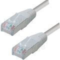 2 m RJ45 Patchkabel S/FTP PiMF m. CAT 7 Rohkabel  grau Gigabit LAN Netzwerk TV