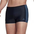 ↪️ adidas 3S Stripe Herren Boxer Badehose Gr 40-58 Schwimm Shorts Pant Swim Slip