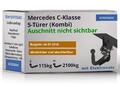 ANHÄNGERKUPPLUNG für MB C-Klasse ab 18 v. abnehmbar GDW +13pol E-Satz spezifisch