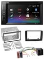 Pioneer Bluetooth MP3 USB 2DIN DAB DVD Autoradio für Fiat Idea ab 05 schwarz