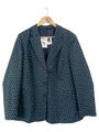 Anna Aura Blazer Damen 48 Blau Gemustert Klassisch