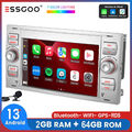 Für Ford Transit MK7 Connect Focus Android 14 Autoradio GPS NAVI SWC 64G Carplay