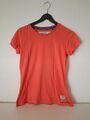 Superdry T-Shirt einfarbig orange Damen Gr. 38/M