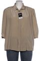 Peter Hahn Bluse Damen Oberteil Hemd Hemdbluse Gr. EU 46 Seide Beige #fdfqxkc