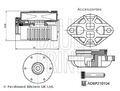 BLUE PRINT Hydraulikfilter, Haldex-Kupplung ADBP210104 für FORD LAND ROVER