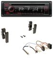 Kenwood MP3 CD USB Bluetooth DAB Autoradio für Audi A3 (8L, 1996-2000)