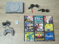 Playstation 1 komplett mit Gratis Spiel + Controller + MC PS1 PS 1 Konsole