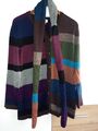 *Peter Hahn* Strickjacke Cardigan 100% Merino Schurwolle mit Schal Gr. 44