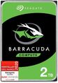 Neu Seagate BarraCuda ST2000DM008 2TB 3,5 Zoll SATA 6GB/s HDD 7.200 U/min NEU