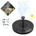 Solar Pumpe Teichpumpe Fontäne Gartenteich Springbrunnen Wasserspiel Rund Design