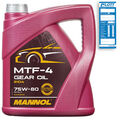 4L Mannol MTF-4 Getriebeöl 75W-80 API GL-4 VW G052 G055 MB 235.10 BMW MTF LT