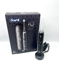 Oral-B iO Series 9 Luxe Edition Elektrische Zahnbürste Lade-Reiseetui Onyx Black