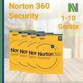 Norton 360 Security 1 3 5 10 PC Geräte 1 Jahr Deluxe Premium Standard