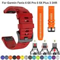 Für Garmin Fenix 7 7s 7x 6 6S 6X Pro 3 HR  5 5X 935 945 Silikon Armband Quickfit