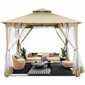 Faltpavillon 3x3m Pavillon Wasserdicht Stabil Pop Up Pavillion Partyzelt Bierzel