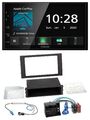 Kenwood Bluetooth MP3 DAB USB 2DIN Autoradio für Seat Leon (ab 2014)