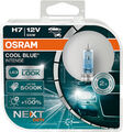 2.St OSRAM H7 Cool Blue INTENSE NextGeneration 5000K +100% 12V 55W PX26d