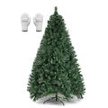 210cm Weihnachtsbaum Künstlicher Tannenbaum Kunstbaum Christbaum PVC Tanne