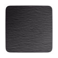 Villeroy & Boch Manufacture Rock Servierplatte schwarz 32,5cm Porzellan