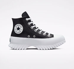 Converse Chuck Taylor All Star Lugged 2.0 Lederschuhe in schwarz/weiß