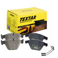 TEXTAR 2240201 + 98057300 Bremsbelagsatz AUDI A4, A5, A8 VORN + Warnkontak