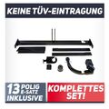 Für Seat Leon III 5F ST Kombi 13-20 Anhängerkupplung abnehmbar+E-Satz 13p