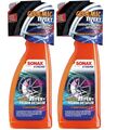 SONAX XTREME Ceramic Reifen + FelgenDetailer 2x750 ml Versiegelung Abperleffekt