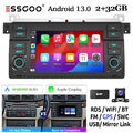 Android 13 Carplay DAB+ Autoradio GPS NAVI RDS Für BMW 3er E46 M3 Rover 75 MGZT