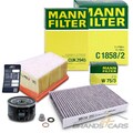 MANN-FILTER INSPEKTIONSPAKET FILTERSATZ A FÜR NISSAN KUBISTAR 1.6 16V