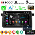 2+64GB Android 13 Carplay Autoradio GPS MIK+Kam Für BMW 3er E46 318 325 M3 MG ZT