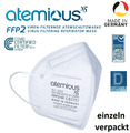 Atemious X5 FFP2 Atemschutzmaske, Premium Line, Einzeln Verpack, Made in Germany