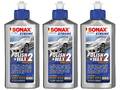 3x SONAX 250 ml XTREME Polish+Wax 2 Hybrid NPT Politur Wachs