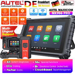 2024 Autel MK906PRO PKW Diagnosegerät Auto OBD2 Scanner ALLE SYSTEME ECU CODING