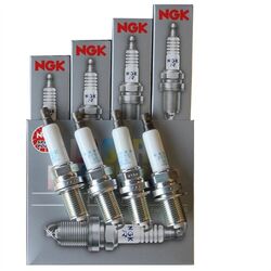 4 NGK Zündkerzen Laser Platinum PFR7S8EG 1675 für Audi A3 A4 Seat Leon Skoda