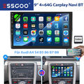 4+64G Android 13 Autoradio Für Audi A4 8E 8H B6 B7 2000-2009 Carplay GPS Navi FM