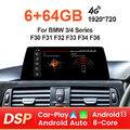 DAB+ Android 13 Autoradio CarPlay GPS Navi für BMW F30 F31 F34 F32 F33 F36 NBT