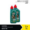 Castrol Transmax Manual EP 80W-90 Getriebeöl GL-4 2x1 Liter = 2 Liter