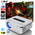 XGODY Mini Projektor 4K UHD 1080p Beamer 12000Lumen LED WIFI Android TV Heimkino