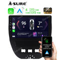 Android 13 Autoradio 2+32GB Carplay GPS Navi WiFi Für Peugeot 107 Toyota Aygo 1