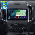 4+64GB 9" Android 13 Autoradio GPS Navi Für Ford Edge 2015-2018 WiFi RDS Carplay