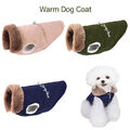 Winter Hundemantel für Kleine Hunde Katzen Fleece Weste Hundekleidung Hundejacke