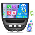 2G+64G Android 13 Carplay Für Toyota Aygo Peugeot 107 Citroen C1 Autoradio BT FM