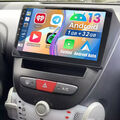 1+32G Android 13 Autoradio CarPlay GPS BT Für Toyota Aygo Citroen C1 Peugeot 107