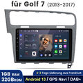 für VW Golf 7 Golf VII 2013-2017 10,1" Zoll Auto Radio DAB+ USB Bluetooth 32GB