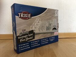 TRIXIE Cat Activity Fun Board Strategiespiel - Pfummelbrett Katzen Spielzeug NEU