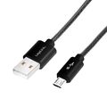 2m USB Typ B Ladekabel Sync Kabel Handy Adapter Datenkabel Nylon USB 2.0