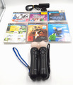 Sony PlayStation 3 Ps3 Move Motion Twin Controller CECH-ZCM1E PSVR Bundle Set ✅