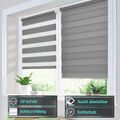 Doppelrollo Duo Rollo Klemmfix ohne Bohren Easyfix Fenster Klemmrollo Blickdicht