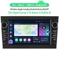 Octa Kern 4+64GB Android 13 Autoradio GPS 4G Für Opel Corsa C D Astra H Zafira B