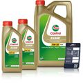 2x 1L + 5L = 7 LITER CASTROL EDGE 5W-30 A5/B5 MOTOR-ÖL MOTOREN-ÖL